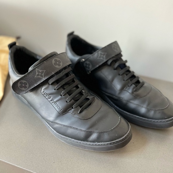 Louis Vuitton monogram eclipse mens sneakers size 13 - Picture 8 of 14